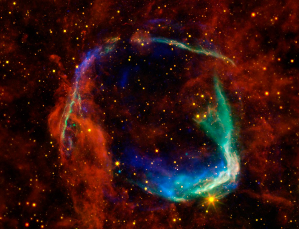 Oldest Recorded Supernova (NASA, Chandra, Spitzer, 10/26/11)